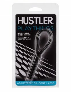 HUSTLER® Playthings Adjustable Silicone Lasso