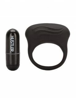 HUSTLER® Store HUSTLER® Playthings Vibrating Silicone Cockring