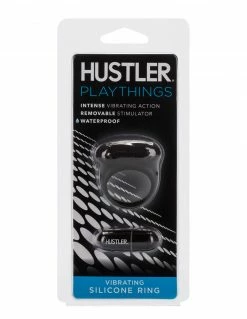 HUSTLER® Store HUSTLER® Playthings Vibrating Silicone Cockring
