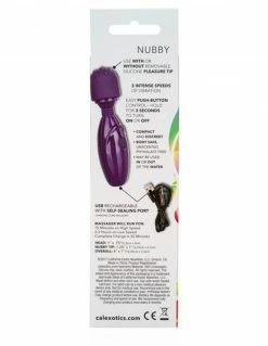 Vibrators Tiny Teasers Nubby Mini Wand Clitoral Vibrator