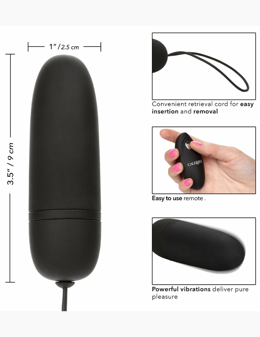 CalExotics Battery Remote Control Bullet Vibrators 3 CalExotics Battery Remote Control Bullet Vibrators