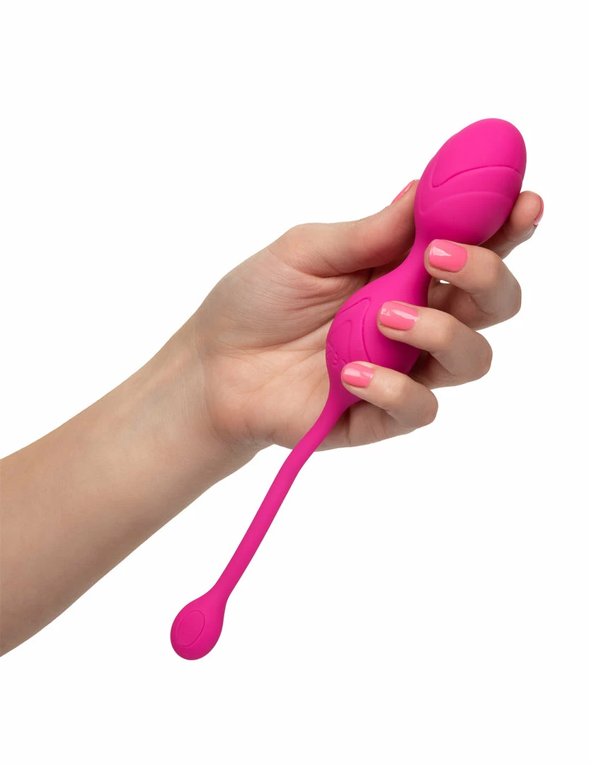 CalExotics Dual Motor Vibrating Kegel Ball W/ Remote Control Rechargeable Vibrators 2 CalExotics Dual Motor Vibrating Kegel Ball W/ Remote Control Rechargeable Vibrators