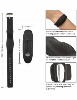 Lock-N-Play Vibrators Lock N Play Wristband Remote Panty Teaser