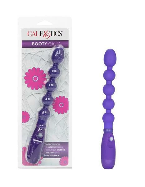 Booty Call Booty Bender Silicone Vibrating Anal Beads 15 Booty Call Booty Bender Silicone Vibrating Anal Beads