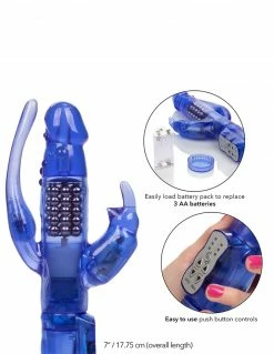 Vibrators CalExotics Delight Triple Orgasm Vibrator