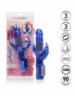 Vibrators CalExotics Delight Triple Orgasm Vibrator