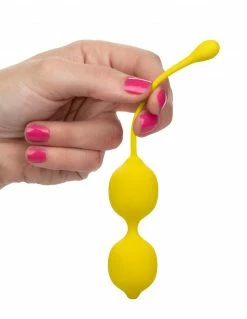 CalExotics Kegel Training Set Lemon Kegel Pleasure Balls