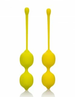 CalExotics Kegel Training Set Lemon Kegel Pleasure Balls