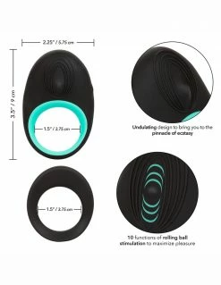 Rechargeable Vibrators Link Up Pinnacle Cockring