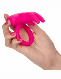 CalExotics Triple Flick Cockring Rechargeable Vibrators