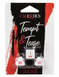 CalExotics Tempt & Tease Dice Naughty Games