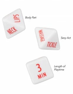CalExotics Tempt & Tease Dice Naughty Games