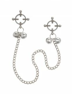 CalExotics Nipple Press With Bells Bondage
