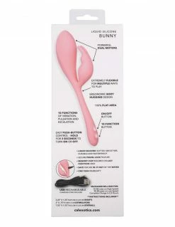Vibrators Elle Liquid Silicone Bunny