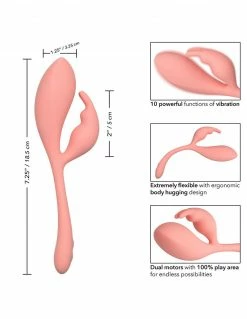Vibrators Elle Liquid Silicone Bunny