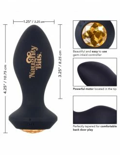 Naughty Bits Shake Your Ass Petite Vibrating Butt Plug