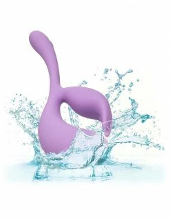 Elle Liquid Silicone Dual Flicker Vibrators