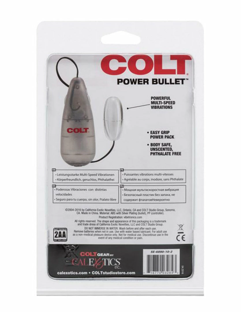 Colt Power Pak Remote Control Bullet Vibrators 4 Colt Power Pak Remote Control Bullet Vibrators