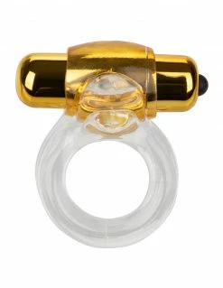 CalExotics Pure Gold Double Trouble Enhancer Couples' Vibrators