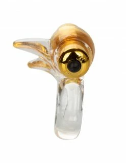 CalExotics Pure Gold Double Trouble Enhancer Couples' Vibrators