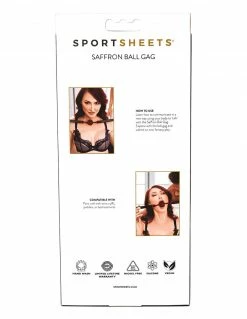 Saffron Ball Gag By Sportsheets Blindfolds & Gags