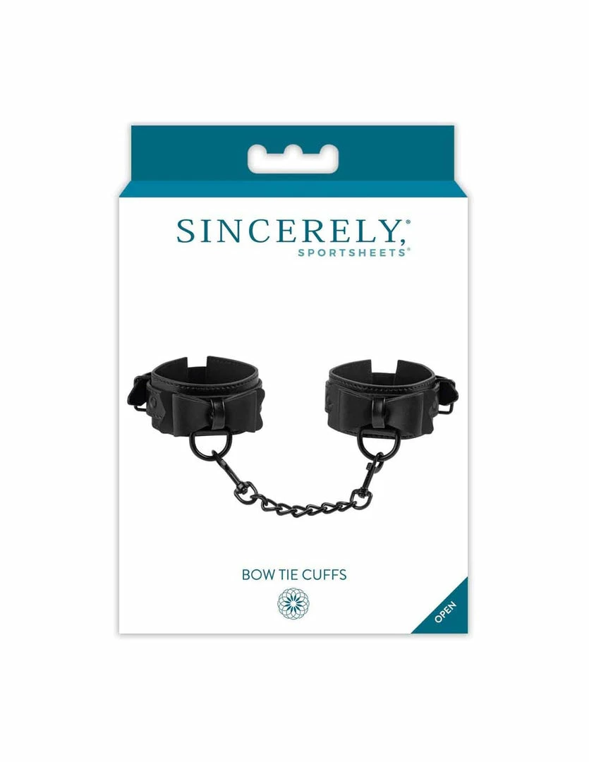 Sincerely Bow Tie Cuffs Bondage 3 Sincerely Bow Tie Cuffs Bondage