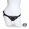 Sportsheets Vibrating Black Velvet Strap On Harness Strap-ons
