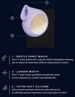 Lelo Sila Clitoral Stimulator Vibrators