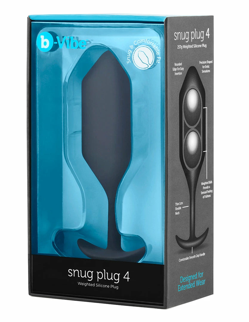 B-Vibe Snug Plug 4 XL Anal 7 B-Vibe Snug Plug 4 XL Anal