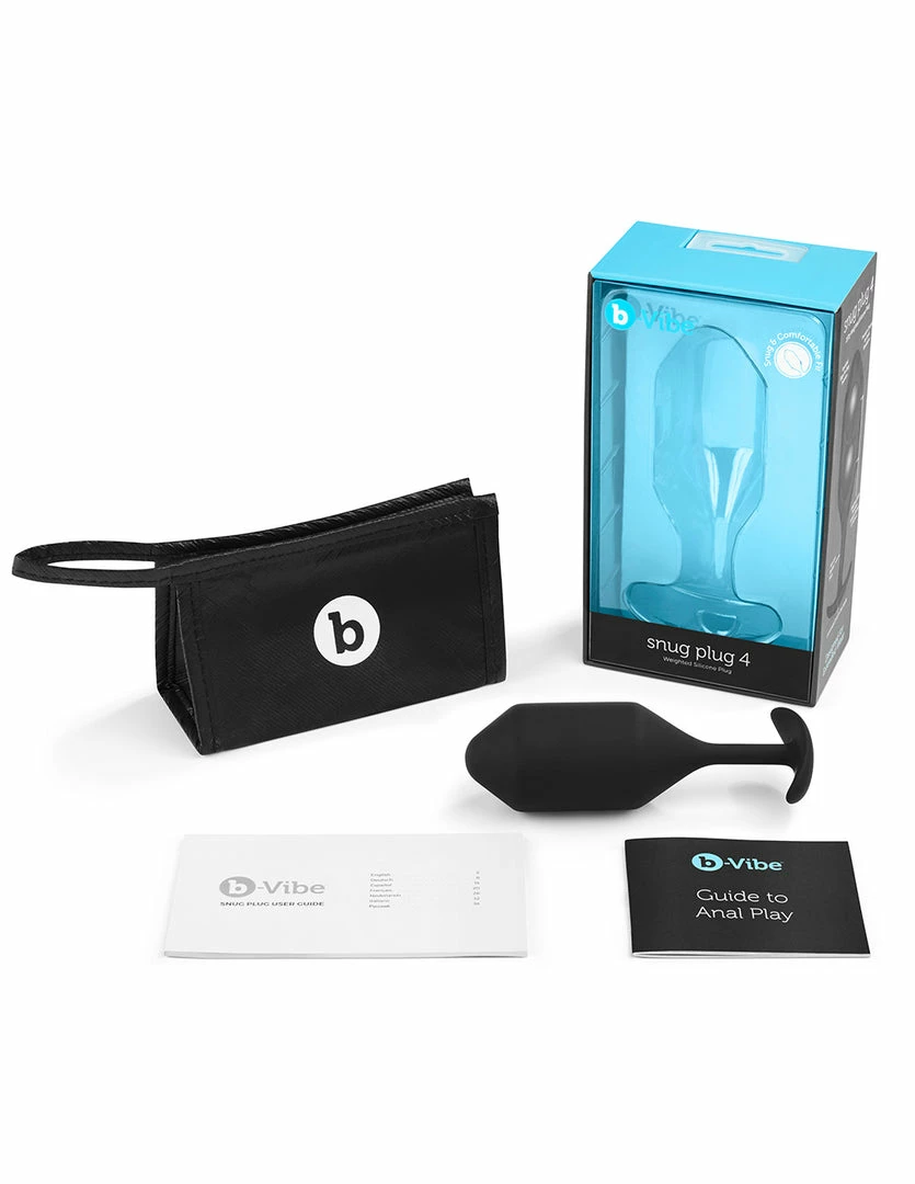 B-Vibe Snug Plug 4 XL Anal 8 B-Vibe Snug Plug 4 XL Anal