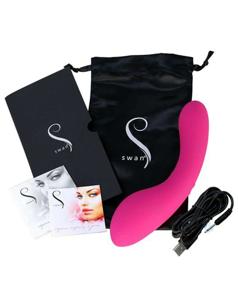 The Swan Wand Dual Ended Vibrator Vibrators 2 The Swan Wand Dual Ended Vibrator Vibrators