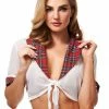 Teacher's Pet Plaid Top Lingerie