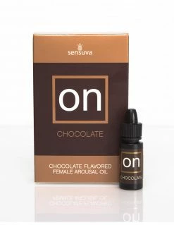 Sensuva On Chocolate Arousal Oil Enhancers & Lubes