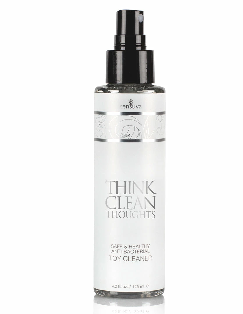 Sensuva Think Clean Thoughts Antibacterial Toy Cleaner Spray 2 Sensuva Think Clean Thoughts Antibacterial Toy Cleaner Spray
