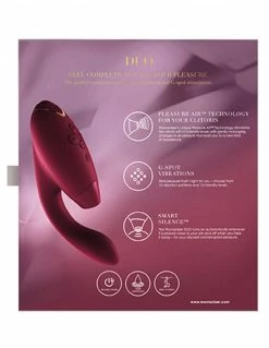 Womanizer Duo Dual Stimulator Vibrators