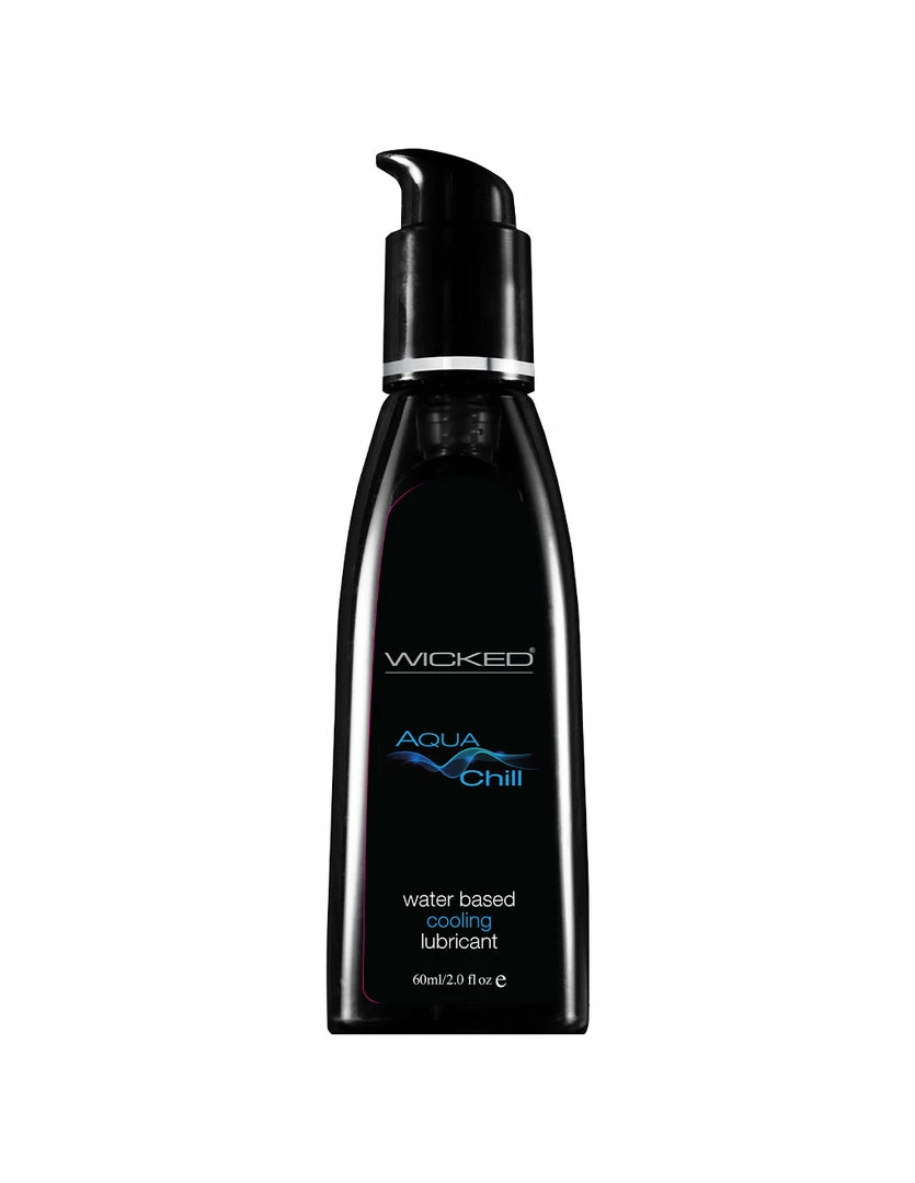 Enhancers & Lubes Wicked Aqua Chill Water-Based Lubricant 1 Enhancers & Lubes Wicked Aqua Chill Water-Based Lubricant