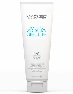 Enhancers & Lubes Wicked Simply Aqua Jelle Lube