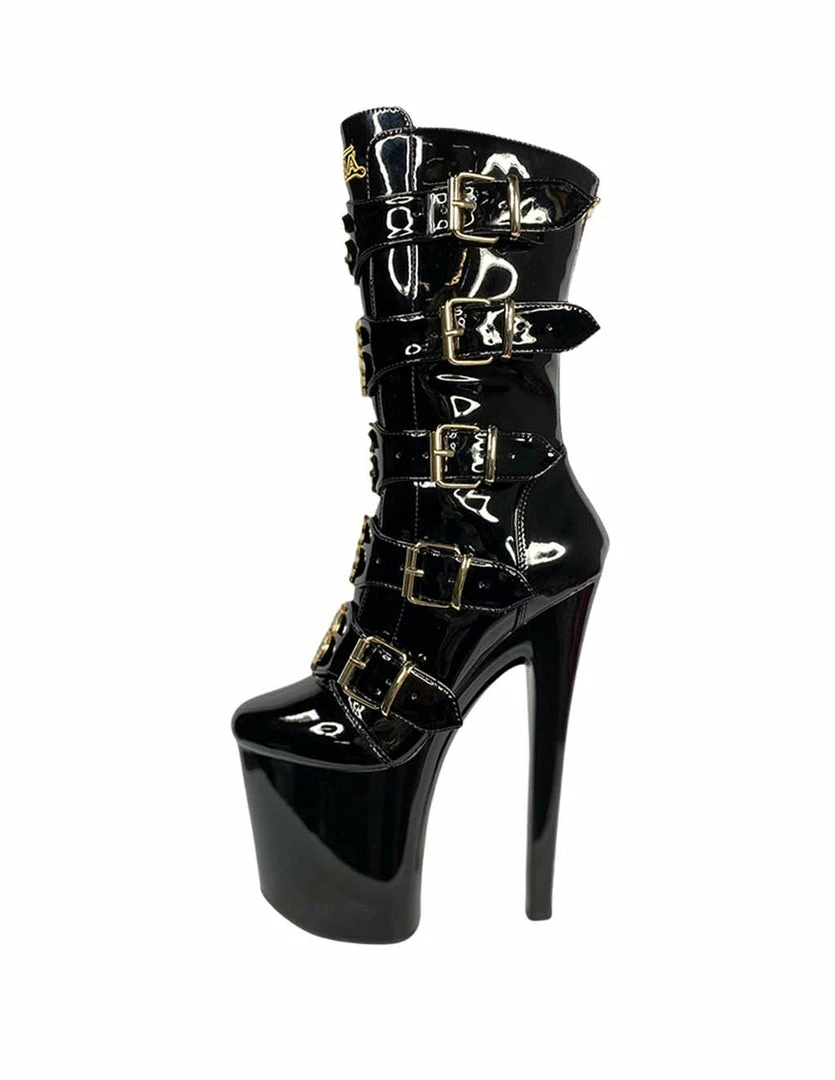 HUSTLER® XTRA VIP $ Knee Boot Heels 2 HUSTLER® XTRA VIP $ Knee Boot Heels