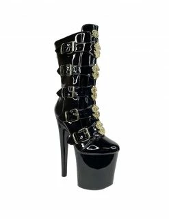 HUSTLER® XTRA VIP $ Knee Boot Heels