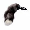 Frisky Faux Fur Fox Tail Anal Plug