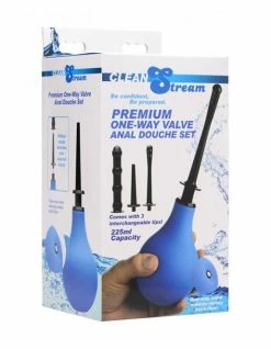 Cleanstream Premium One Way Valve Anal Douche Set 7 Cleanstream Premium One Way Valve Anal Douche Set