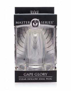 Master Series Peephole Clear Hollow Plug