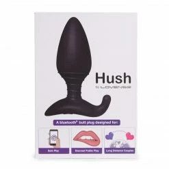 Lovense Hush Bluetooth Vibrating Butt Plug Couples' Vibrators