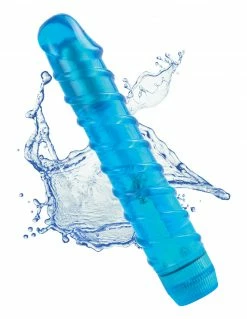 Juicy Jewels Aqua Crystal Vibrator Vibrators