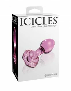 Icicles No 48 3 Inch Glass Anal Plug