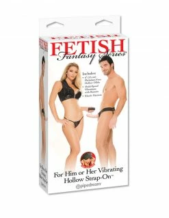 Fetish Fantasy Series Vibrating Hollow Strap On Strap-ons