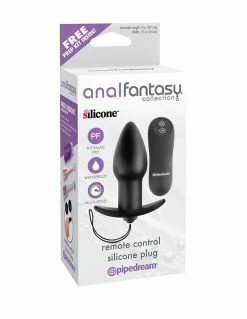 Anal Fantasy Remote Control Silicone Plug Vibrators