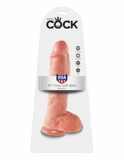 King Cock 10 Inch Cock With Balls