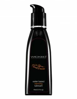Wicked Aqua Heat Warming Water-based Lube Enhancers & Lubes